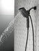Delta Universal Showering Components 58473 H2OKINETIC In2ition 4-Setting Two-in-One Shower, matte black - view 4