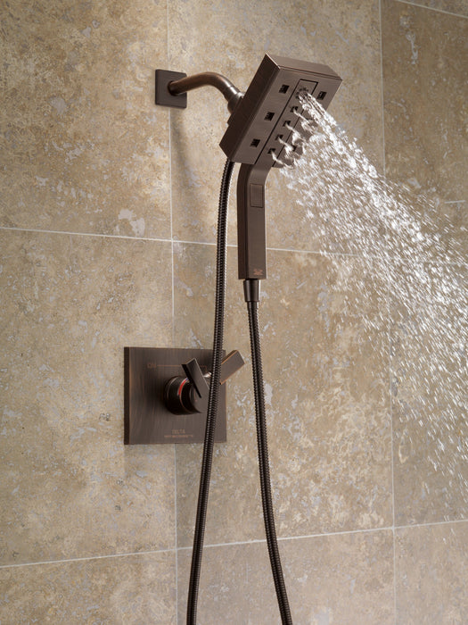 Delta Universal Showering Components 58473 H2OKINETIC In2ition 4-Setting Two-in-One Shower, venetian bronze 3 - view 3