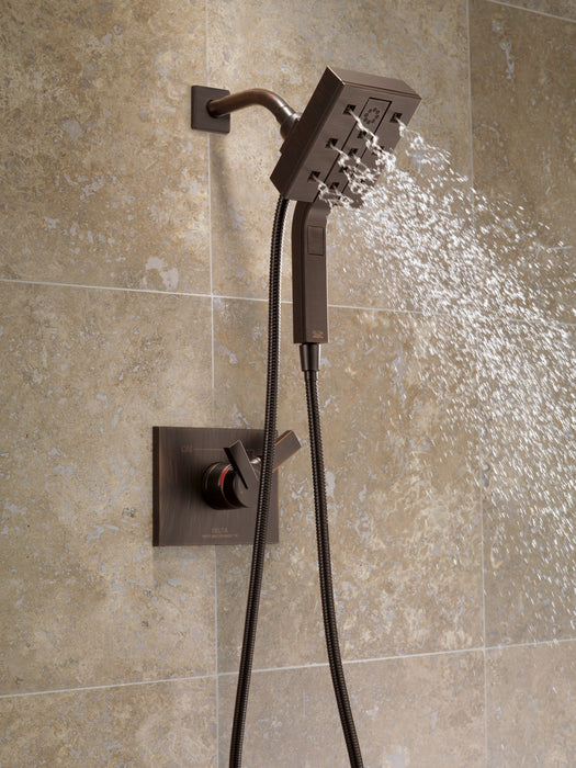 Delta Universal Showering Components 58473 H2OKINETIC In2ition 4-Setting Two-in-One Shower, venetian bronze 3 - view 4