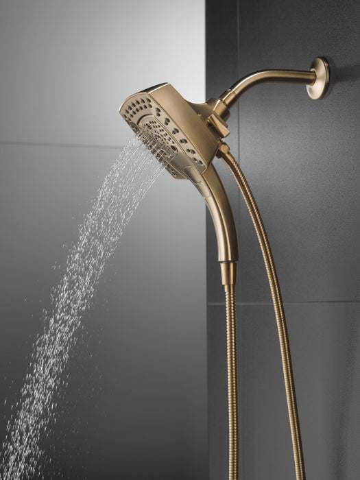 Delta Universal Showering Components 58474 H2OKINETIC In2ition 5-Setting Two-in-One Shower, champagne bronze - view 3
