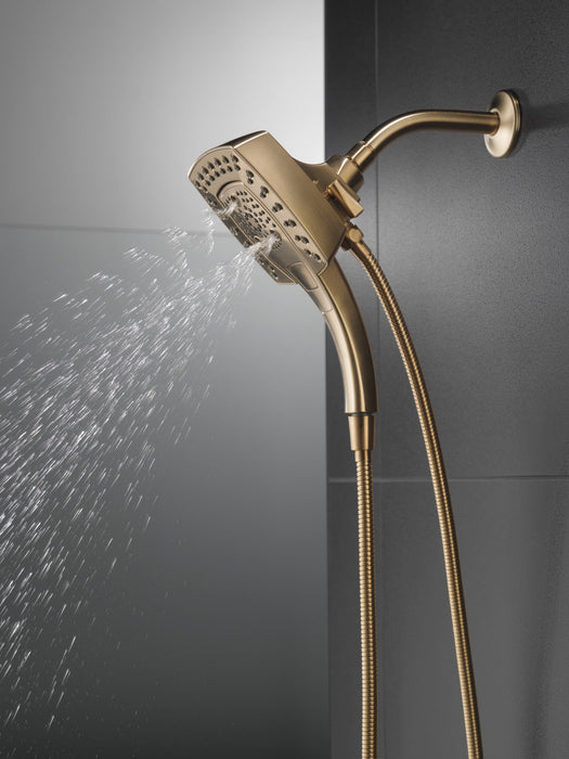 Delta Universal Showering Components 58474 H2OKINETIC In2ition 5-Setting Two-in-One Shower, champagne bronze - view 5