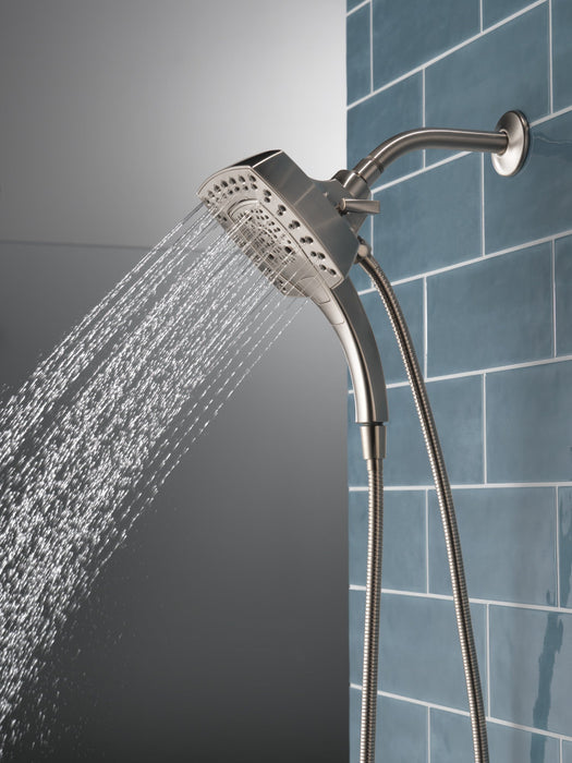 Delta Universal Showering Components 58474 H2OKINETIC In2ition 5-Setting Two-in-One Shower