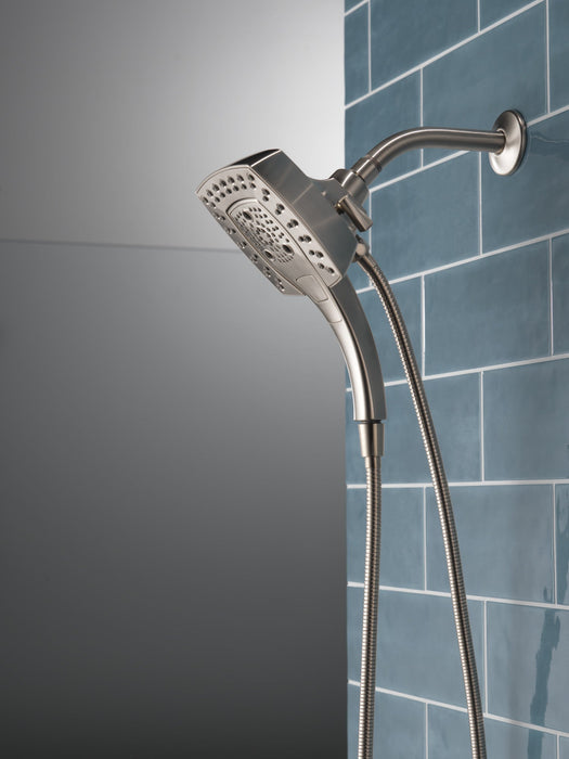 Delta Universal Showering Components 58474 H2OKINETIC In2ition 5-Setting Two-in-One Shower