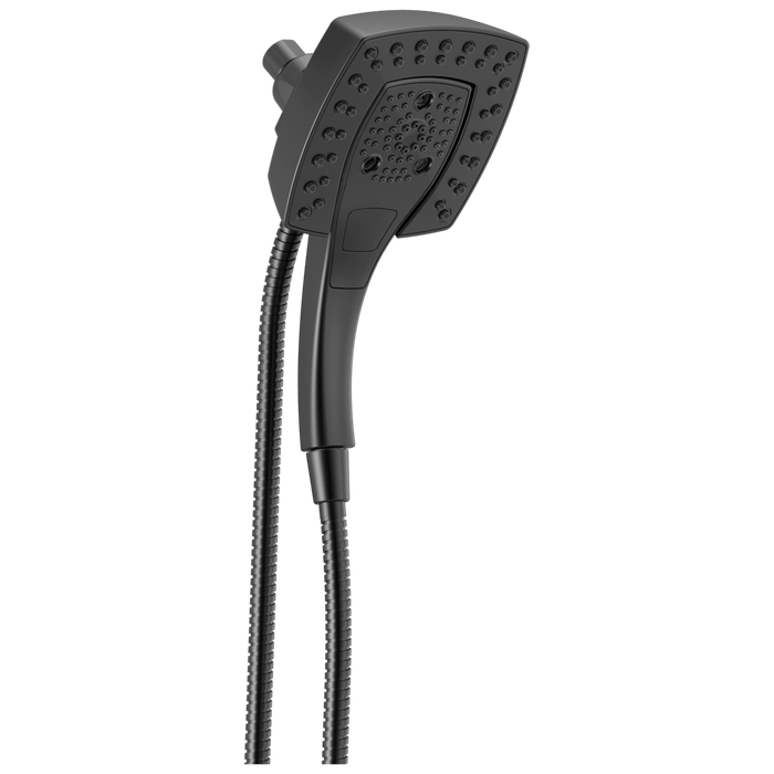 Delta Universal Showering Components 58474 H2OKINETIC In2ition 5-Setting Two-in-One Shower, matte black 3