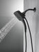 Delta Universal Showering Components 58474 H2OKINETIC In2ition 5-Setting Two-in-One Shower, matte black 3 - view 4