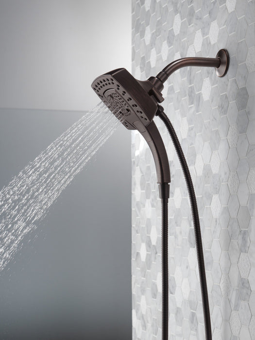 Delta Universal Showering Components 58474 H2OKINETIC In2ition 5-Setting Two-in-One Shower, venetian bronze 3 - view 4