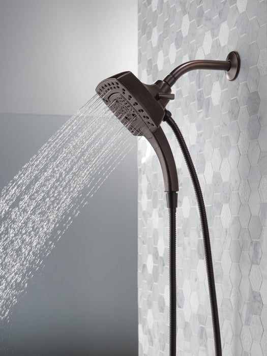 Delta Universal Showering Components 58474 H2OKINETIC In2ition 5-Setting Two-in-One Shower, venetian bronze - view 4