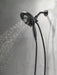Delta Universal Showering Components 58480 H2OKINETIC In2ition 5-Setting Two-in-One Shower, matte black - view 5