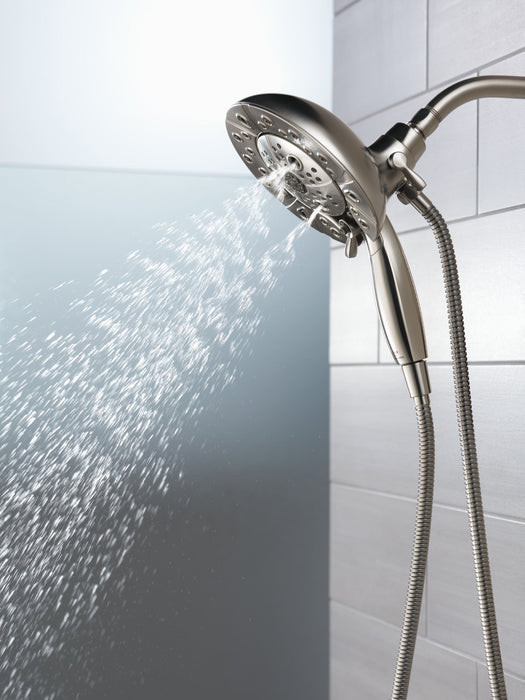 Delta Universal Showering Components 58480 H2OKINETIC In2ition 5-Setting Two-in-One Shower, stainless - view 4