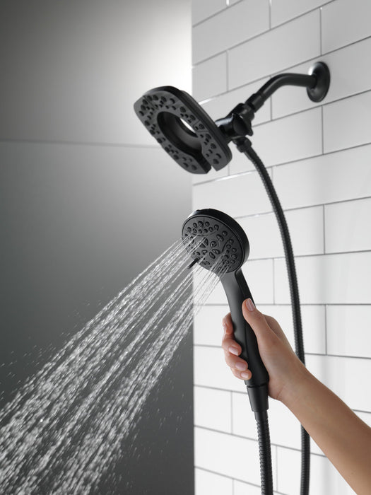 Delta Universal Showering Components 58498 In2ition HSSH 1.75 GPM 4-Setting, matte black - view 3