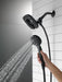 Delta Universal Showering Components 58498 In2ition HSSH 1.75 GPM 4-Setting, matte black - view 3