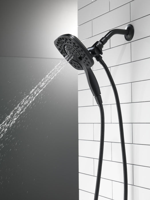 Delta Universal Showering Components 58498 In2ition HSSH 1.75 GPM 4-Setting, matte black - view 5