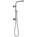 Delta Universal Showering Components 58810 Shower Column 18" Round, lumicoat black stainless