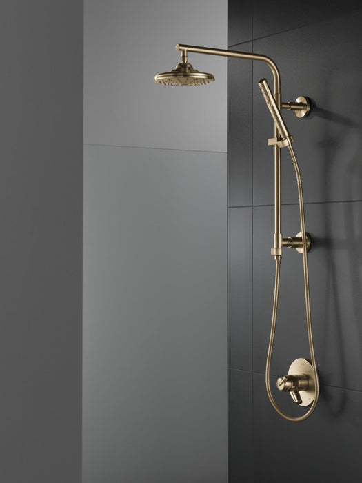 Delta Universal Showering Components 58810 Shower Column 18" Round, lumicoat champagne bronze - view 5
