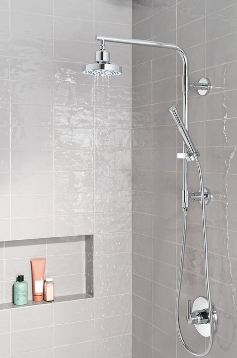 Delta Universal Showering Components 58810 Shower Column 18" Round, lumicoat chrome - view 4