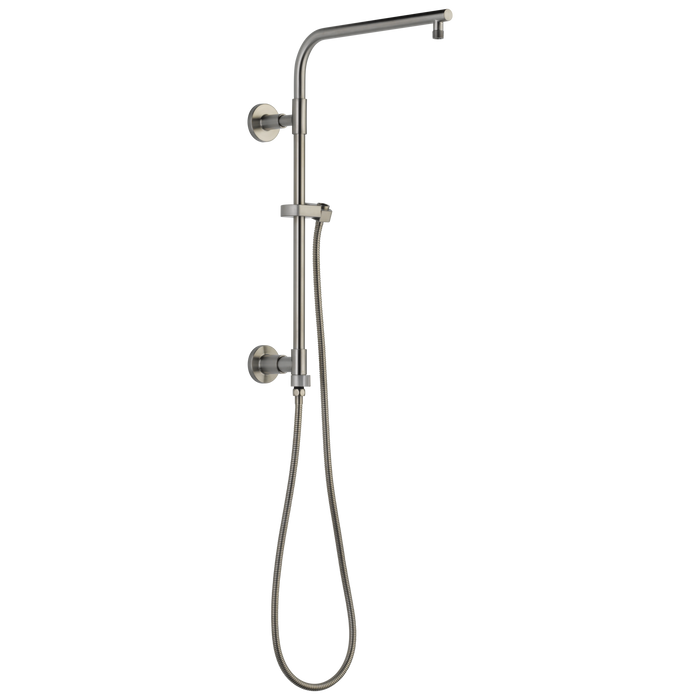 Delta Universal Showering Components 58810 Shower Column 18" Round, lumicoat stainless