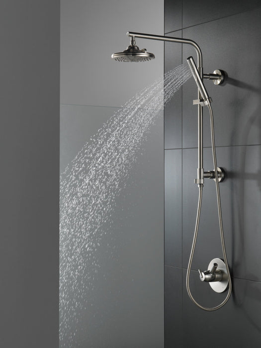 Delta Universal Showering Components 58810 Shower Column 18" Round, lumicoat stainless - view 2