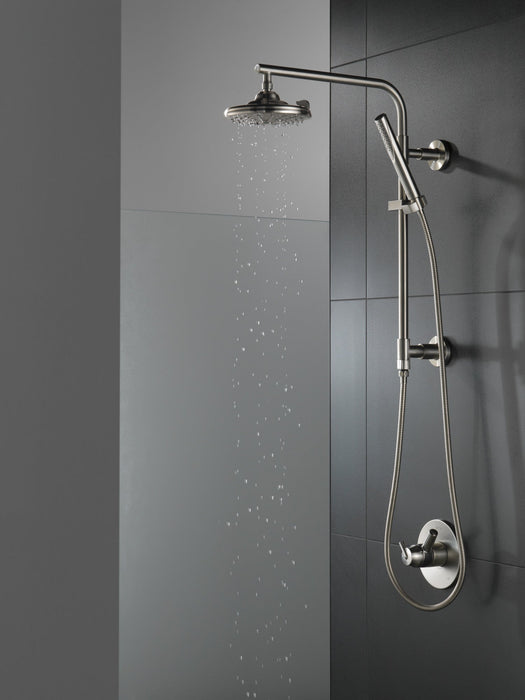 Delta Universal Showering Components 58810 Shower Column 18" Round, lumicoat stainless - view 5
