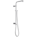 Delta Universal Showering Components 58820 Shower Column 26" Round, lumicoat chrome