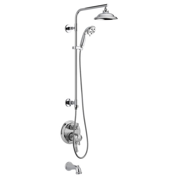 Delta Universal Showering Components 58820 Shower Column 26" Round, matte black - view 3