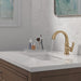 Delta Tetra 588SH Single Handle Bathroom Faucet, lumicoat champagne bronze - view 3