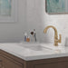 Delta Tetra 588SH Single Handle Bathroom Faucet, lumicoat champagne bronze - view 4