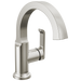 Delta Tetra 588SH Single Handle Bathroom Faucet, lumicoat stainless
