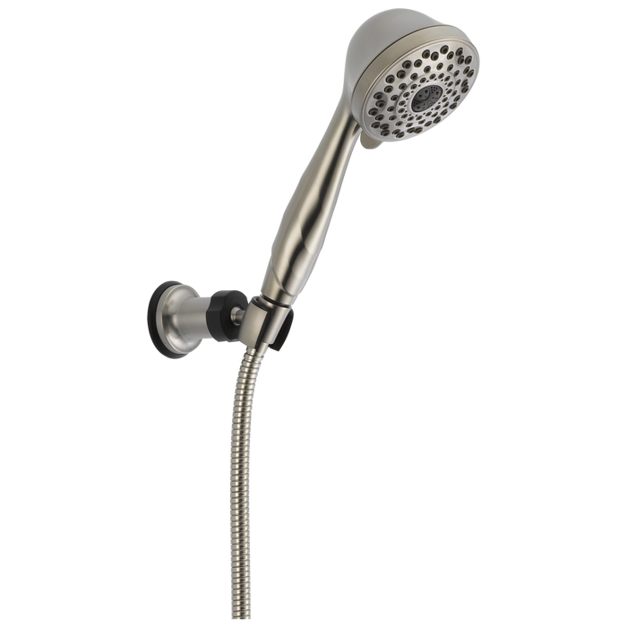 Delta Universal Showering Components 59716 Premium 7-Setting Adjustable Wall Mount Hand Shower, stainless