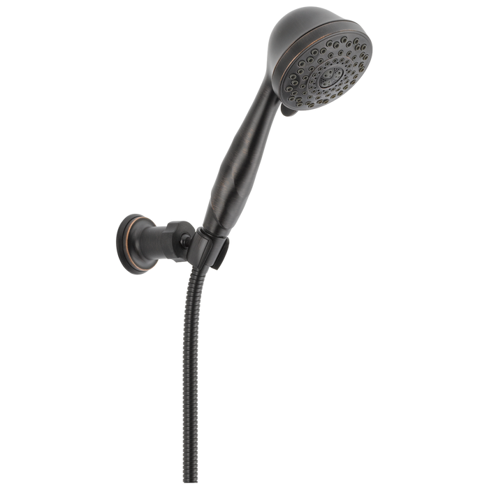 Delta Universal Showering Components 59716 Premium 7-Setting Adjustable Wall Mount Hand Shower, venetian bronze