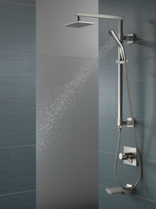 Delta Universal Showering Components: H2O Hand Shower 1.75 GPM 3-Setting, lumicoat stainless - view 4