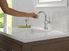 Delta Cassidy 597 Single Handle Pull Down Bathroom Faucet, chrome - view 2