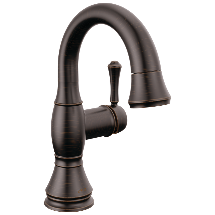 Delta Cassidy 597 Single Handle Pull Down Bathroom Faucet, venetian bronze