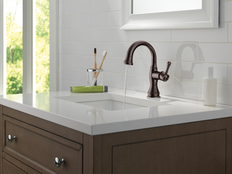 Delta Cassidy 597 Single Handle Pull Down Bathroom Faucet, venetian bronze - view 2