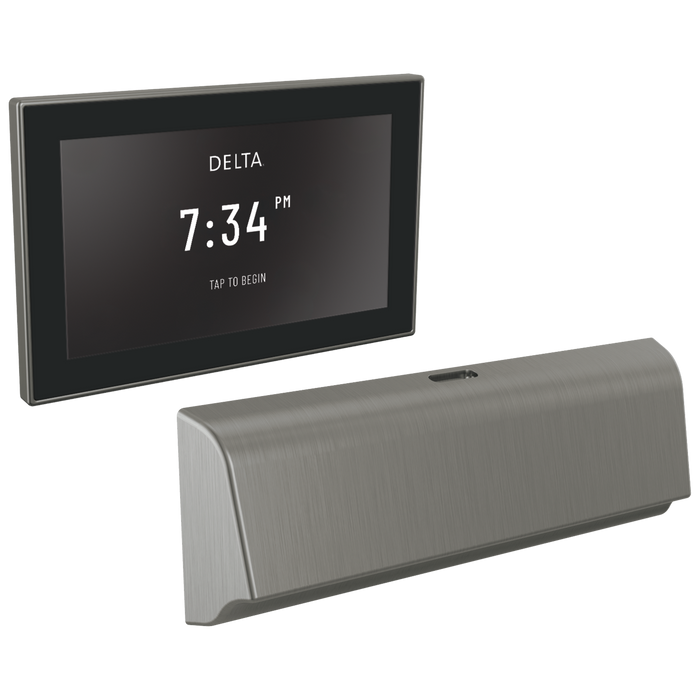 Delta Universal Showering Components 5CB Unilateral Digital Steam Package, lumicoat black stainless