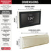 Delta Universal Showering Components 5CB Unilateral Digital Steam Package, lumicoat polished nickel - view 2