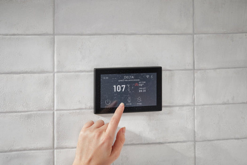 Delta Universal Showering Components 5CB Unilateral Digital Steam Package, matte black - view 2