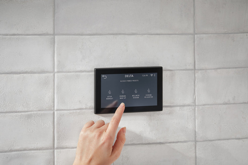 Delta Universal Showering Components 5CB Unilateral Digital Steam Package, matte black - view 4