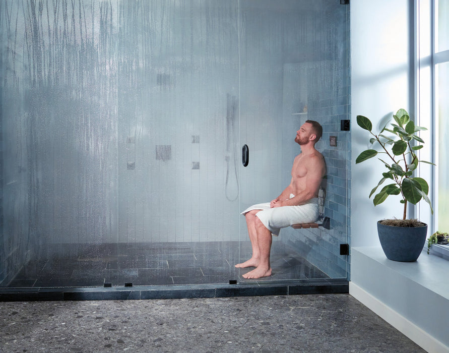 Delta Universal Showering Components 5SE Tilt-Up Shower Seat, lumicoat stainless - view 4
