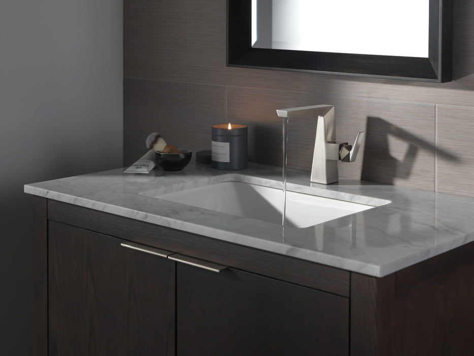 Delta Trillian 643 Single Handle Mid-Height Bathroom Faucet