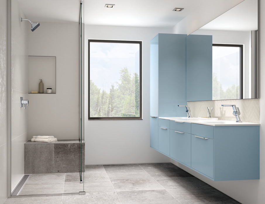 Delta Pivotal 699 Single Handle Mid-Height Vessel Bathroom Faucet