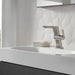 Delta Pivotal 699 Single Handle Mid-Height Vessel Bathroom Faucet, lumicoat stainless - view 2