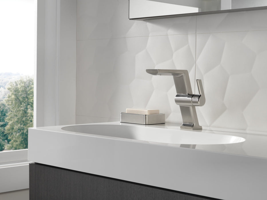 Delta Pivotal 699 Single Handle Mid-Height Vessel Bathroom Faucet