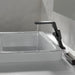 Delta Pivotal 699 Single Handle Mid-Height Vessel Bathroom Faucet, matte black - view 2