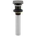 Delta 72174 Square Push Pop-Up Less Overflow, matte black