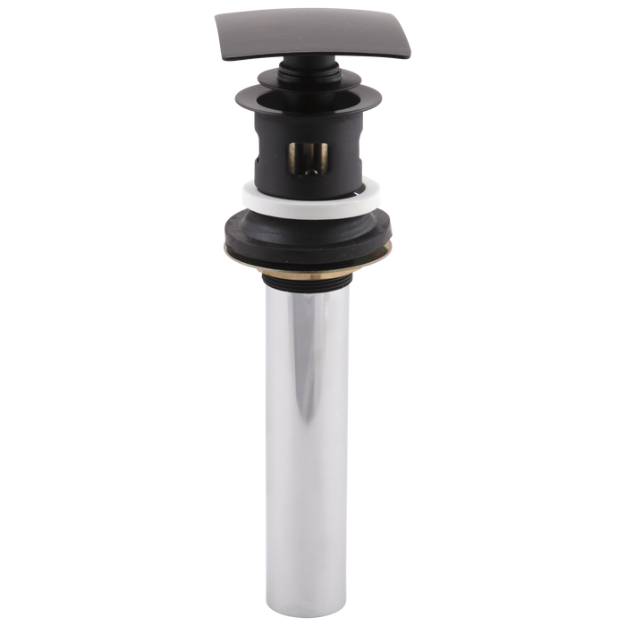 Delta 72175 Square Push Pop-Up with Overflow, venetian bronze