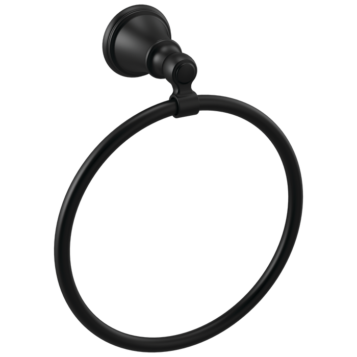 Delta Woodhurst 73246 Towel Ring, matte black