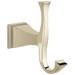Delta Dryden 75135 Double Robe Hook, polished nickel
