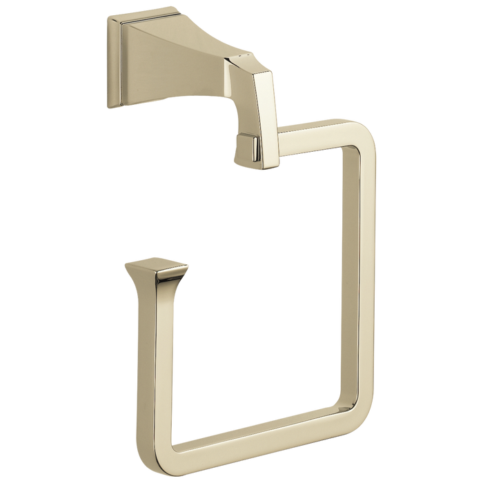 Delta Dryden 75146 Towel Ring, polished nickel