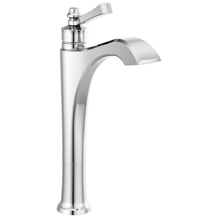Delta Dorval 756 Single Handle Vessel Bathroom Faucet, chrome