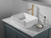 Delta Trinsic 758 Single Handle Vessel Bathroom Faucet, champagne bronze - view 4